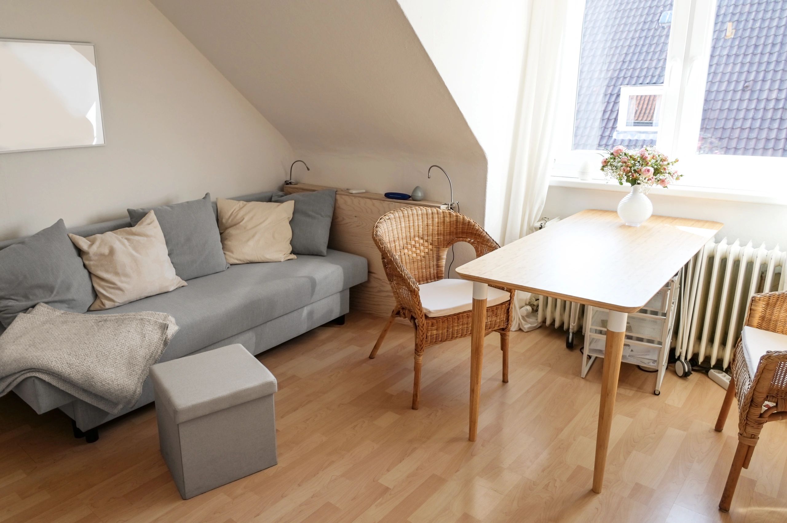 spacious living room Germany